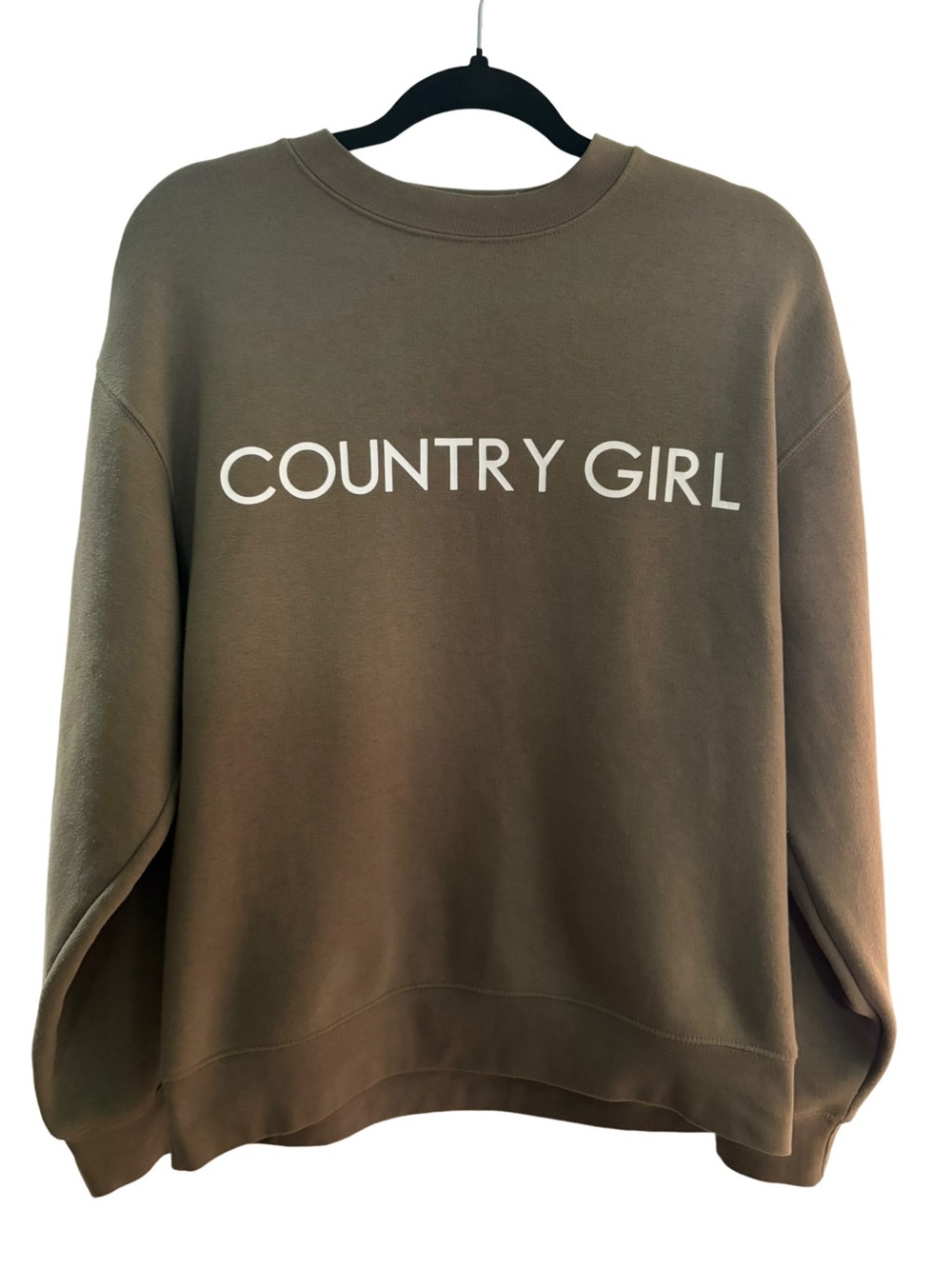 Brunette the Label x Monika Hibbs Country Girl Crewneck S/M
